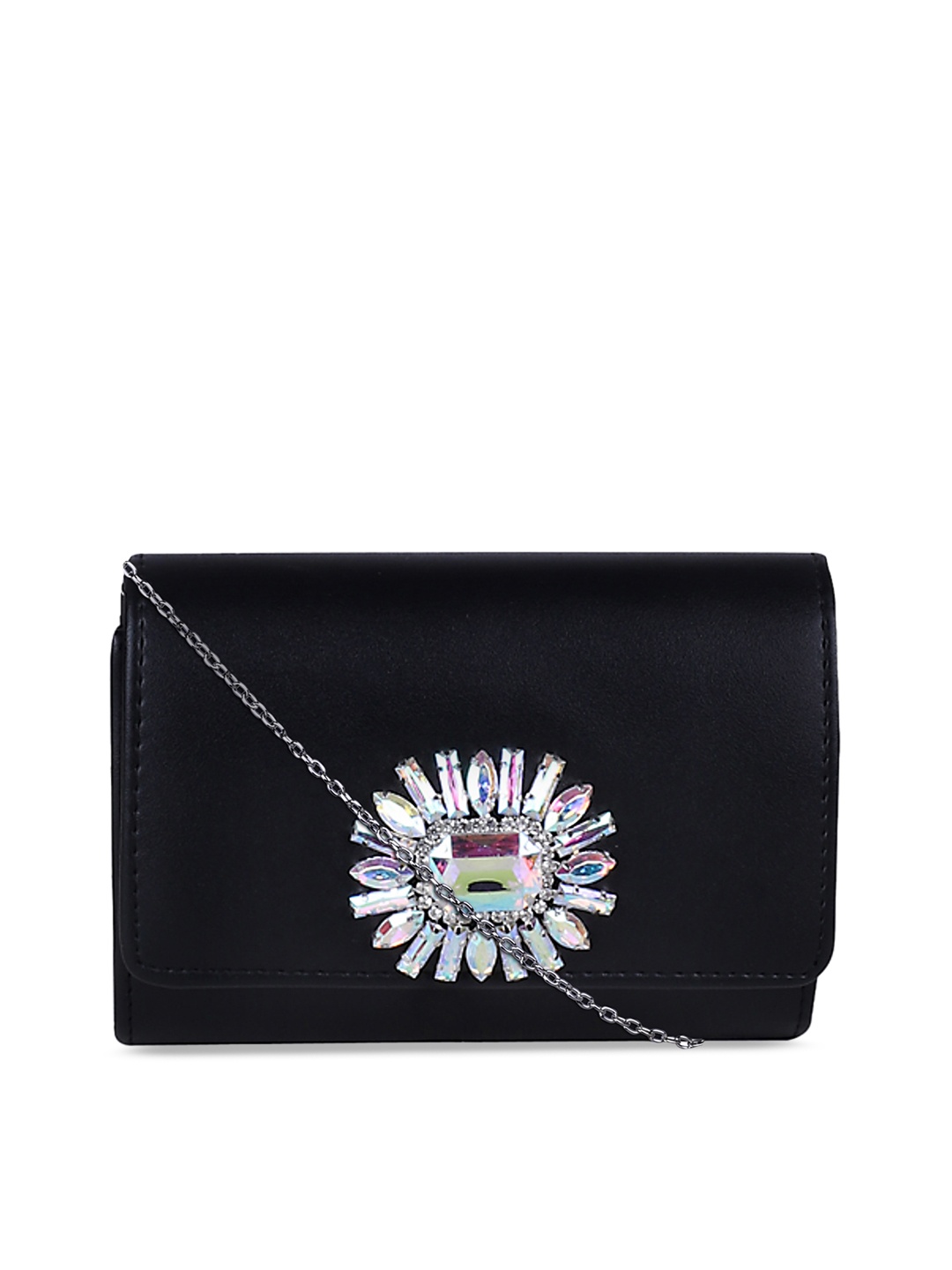 

ELLE Black Embellished Sling Bag