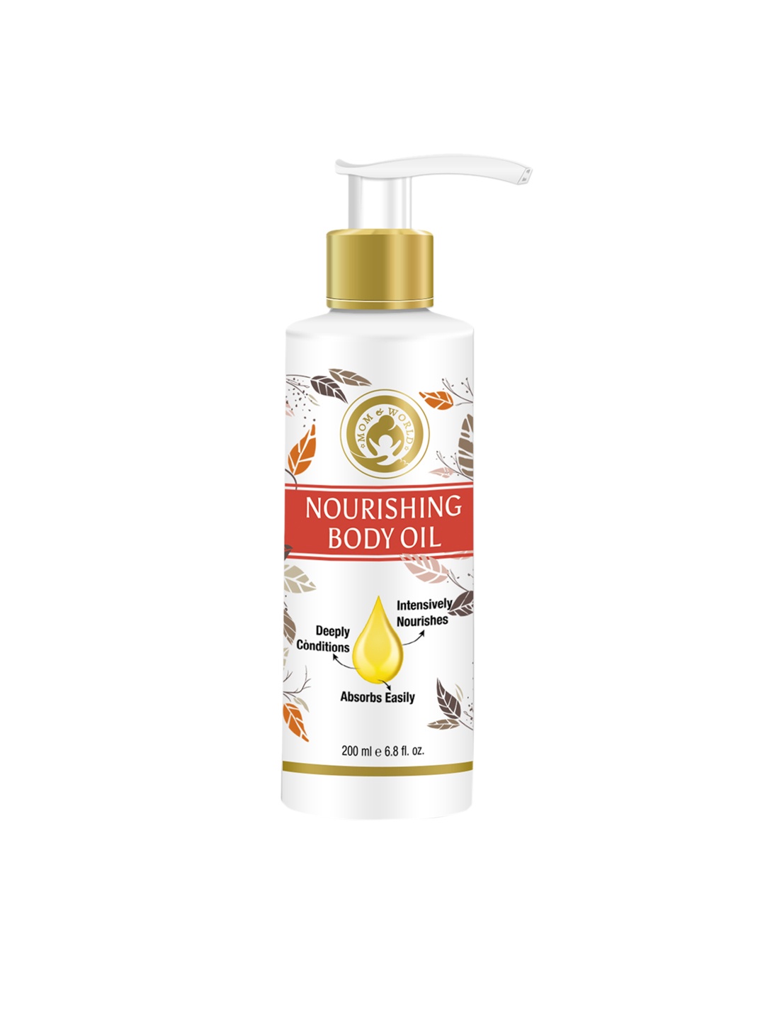 

Mom & World Mother Nourishing Body Oil 200 ml, White