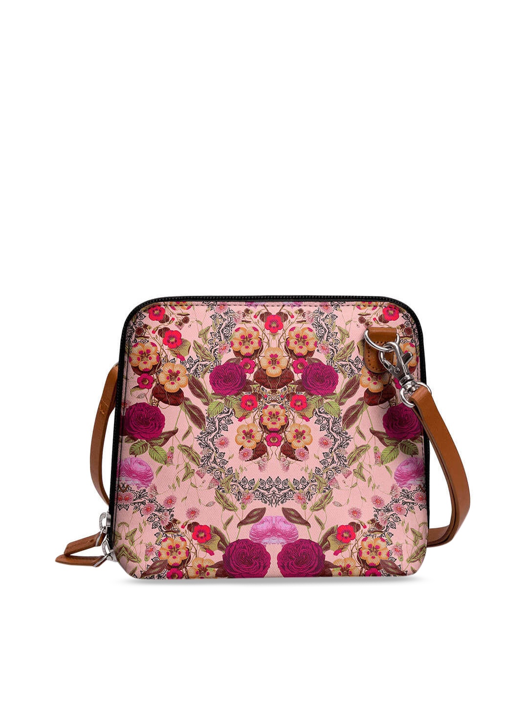 

DailyObjects Multicoloured Printed Sling Bag, Multi