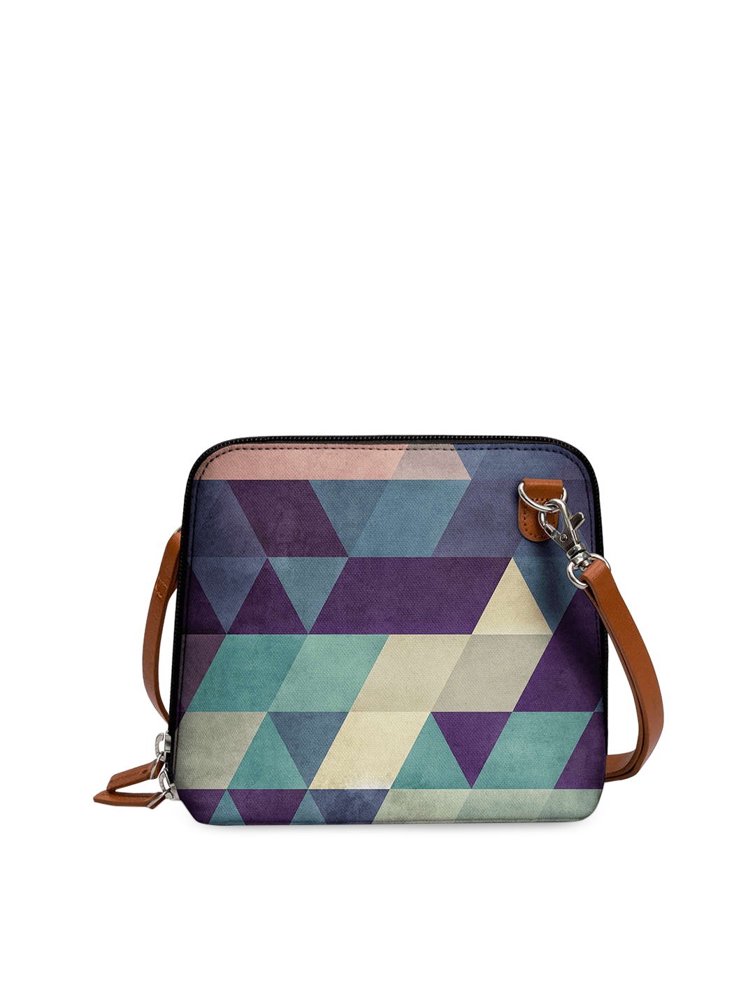 

DailyObjects Multicoloured Printed Sling Bag, Multi