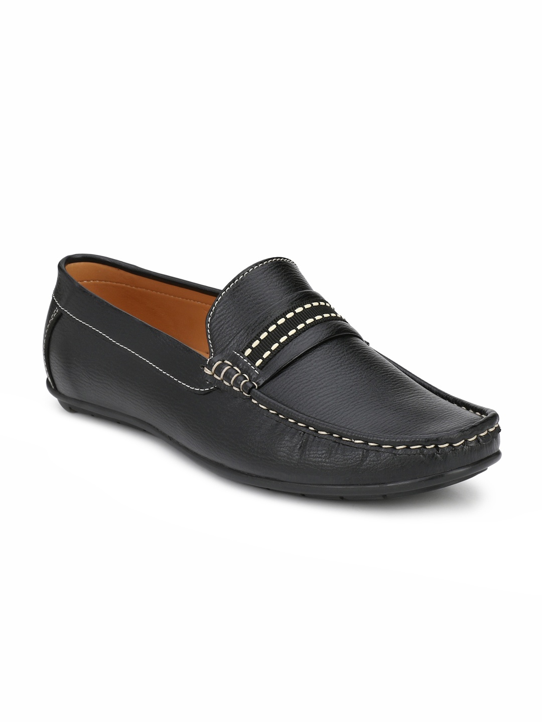 

Guava Men Black Loafers