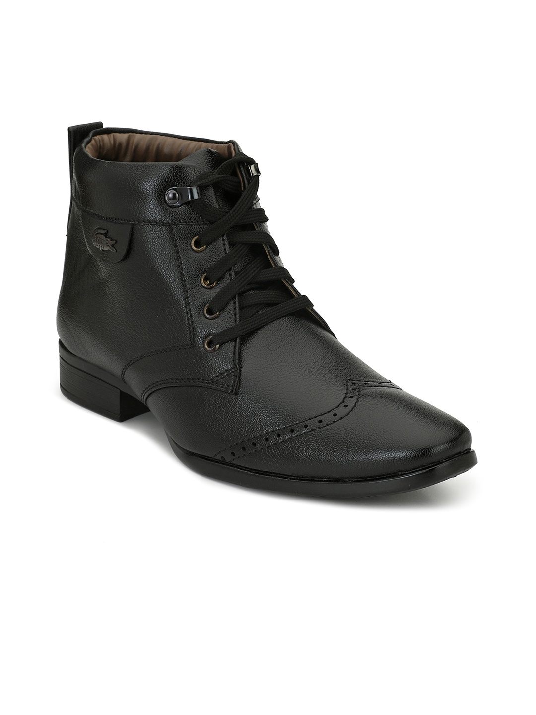 

Eego Italy Men Black Flat Boots