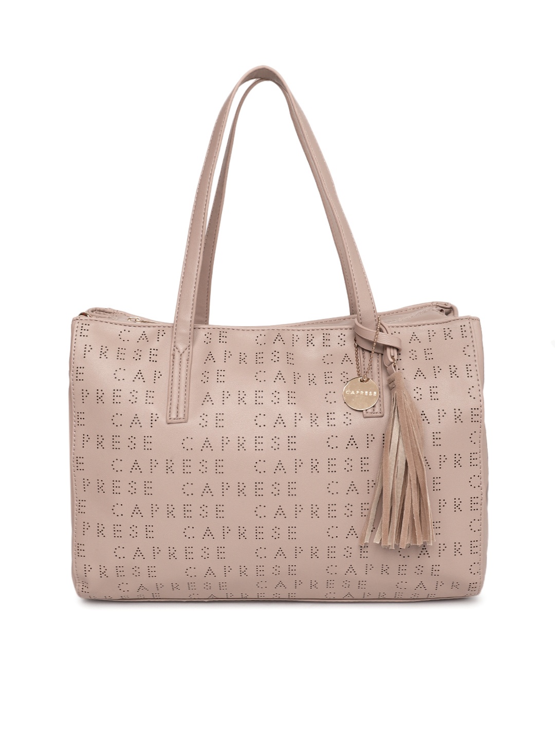

Caprese Dusty Pink Cutwork Shoulder Bag
