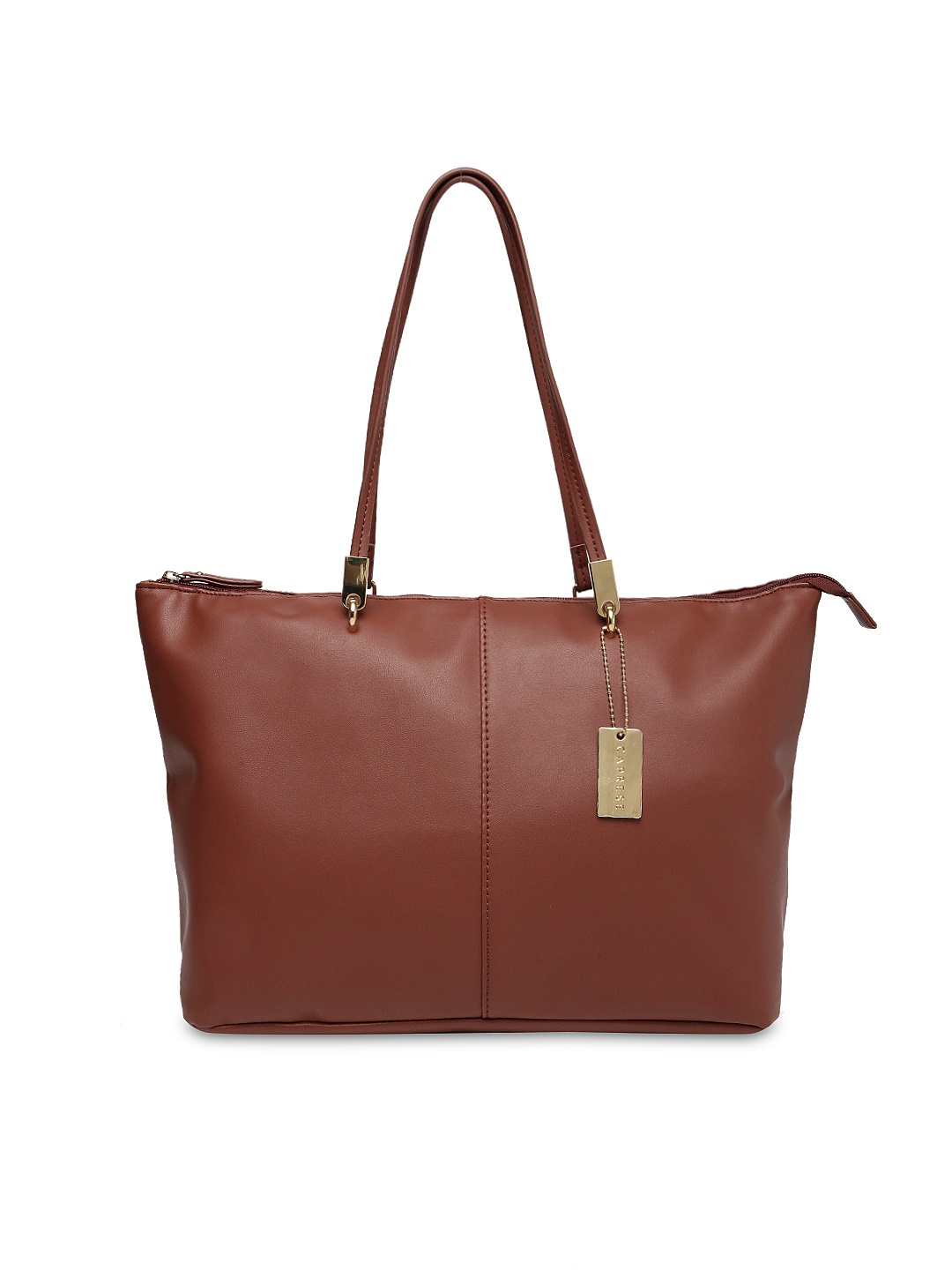 

Caprese Brown Solid Shoulder Bag