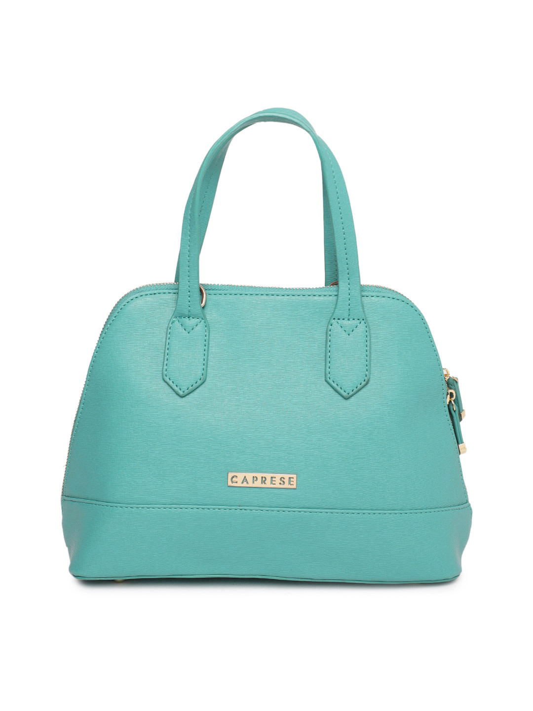 

Caprese Blue Solid Handheld Bag