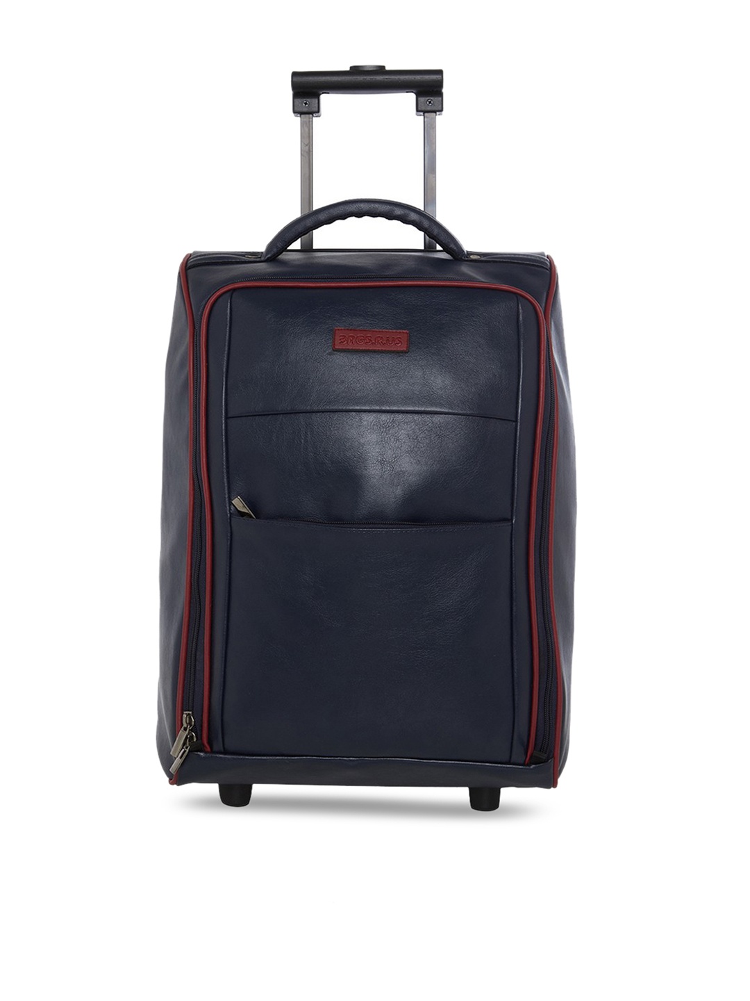 

Bags.R.us Navy Blue 36L Overnight Travel Cabin Trolley Bag