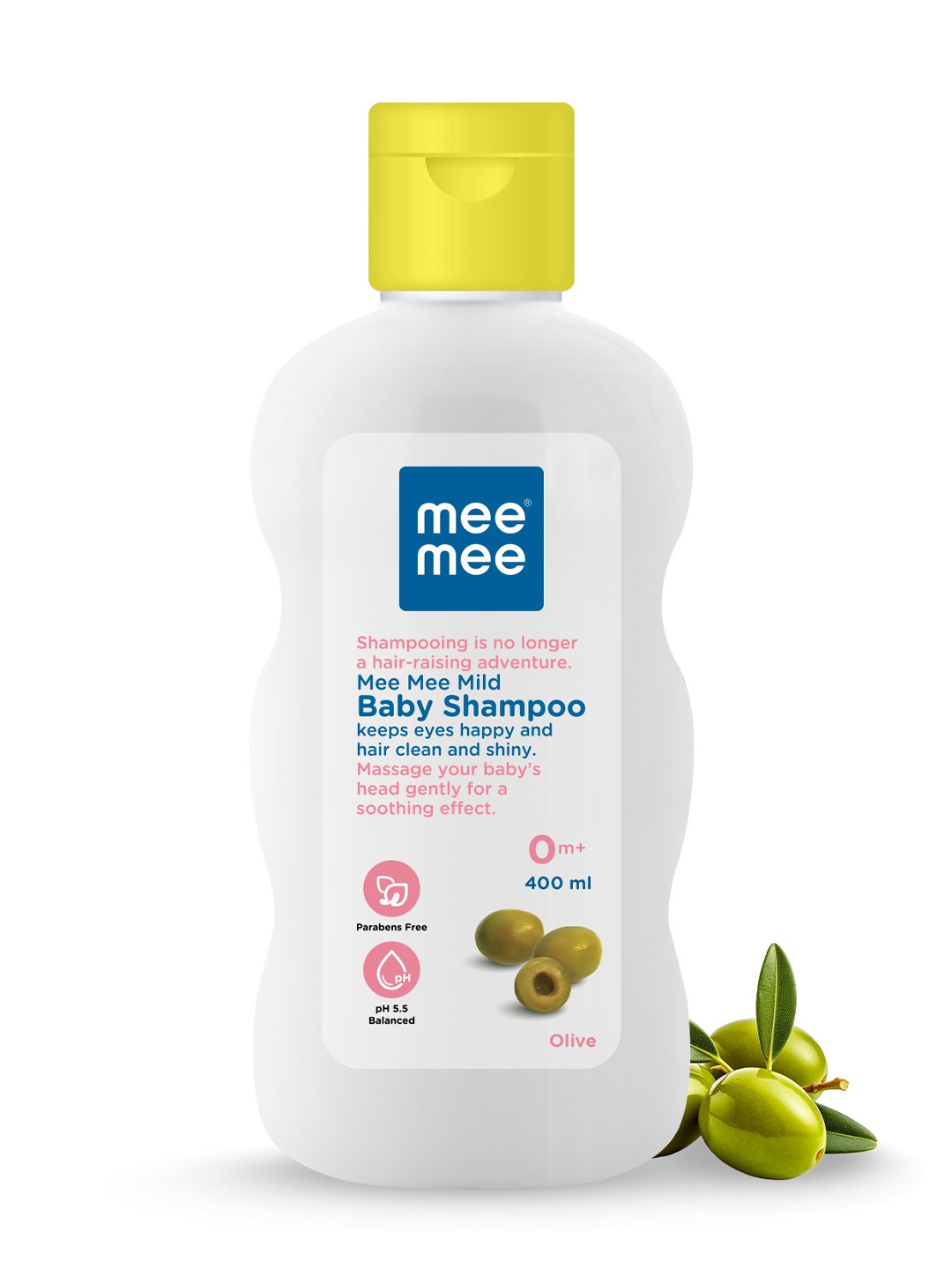 

Mee Mee Mild Baby Shampoo with Fruit Extracts, 500ml, White