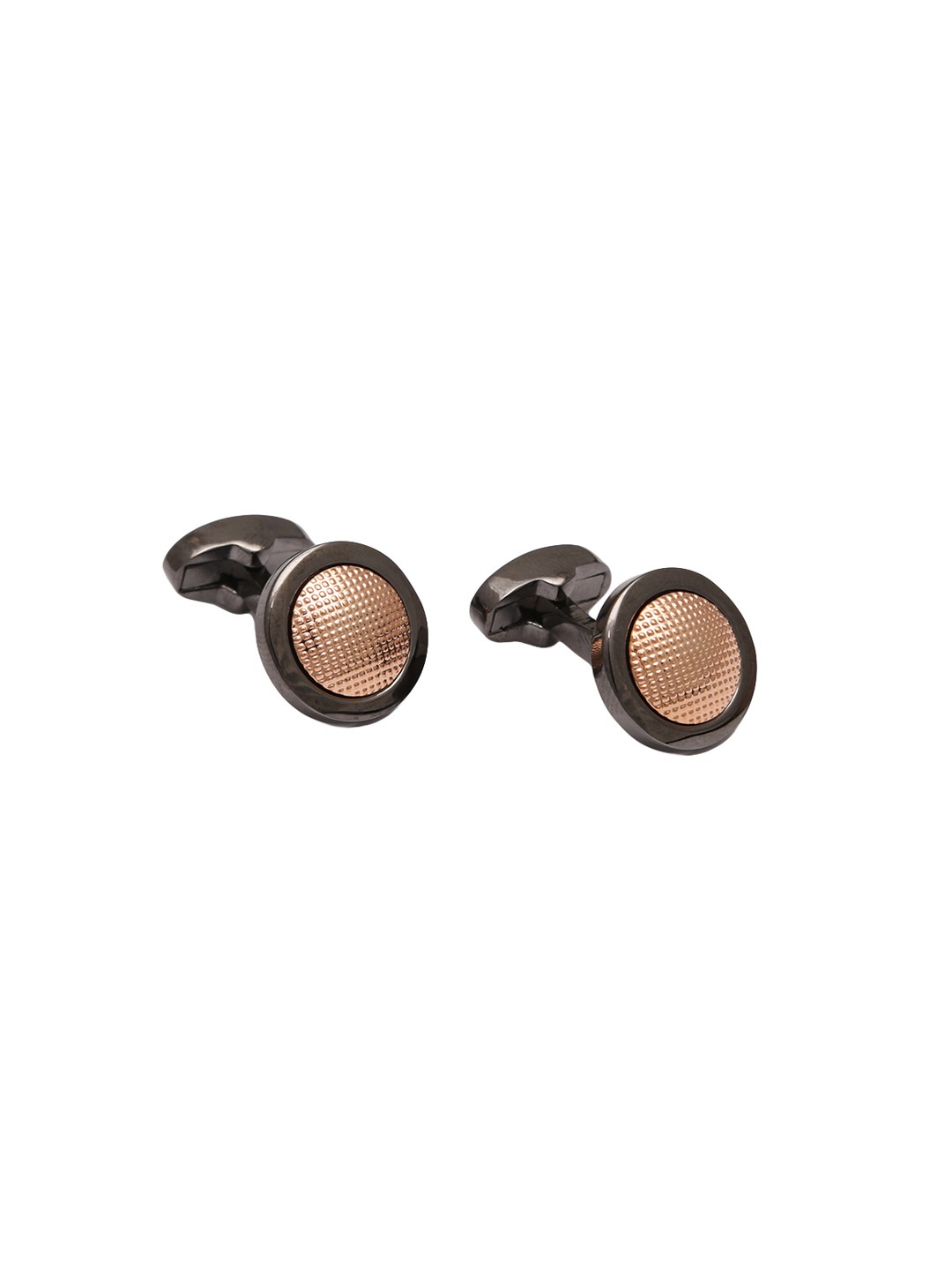 

Tossido Gold-Toned Round Cufflinks