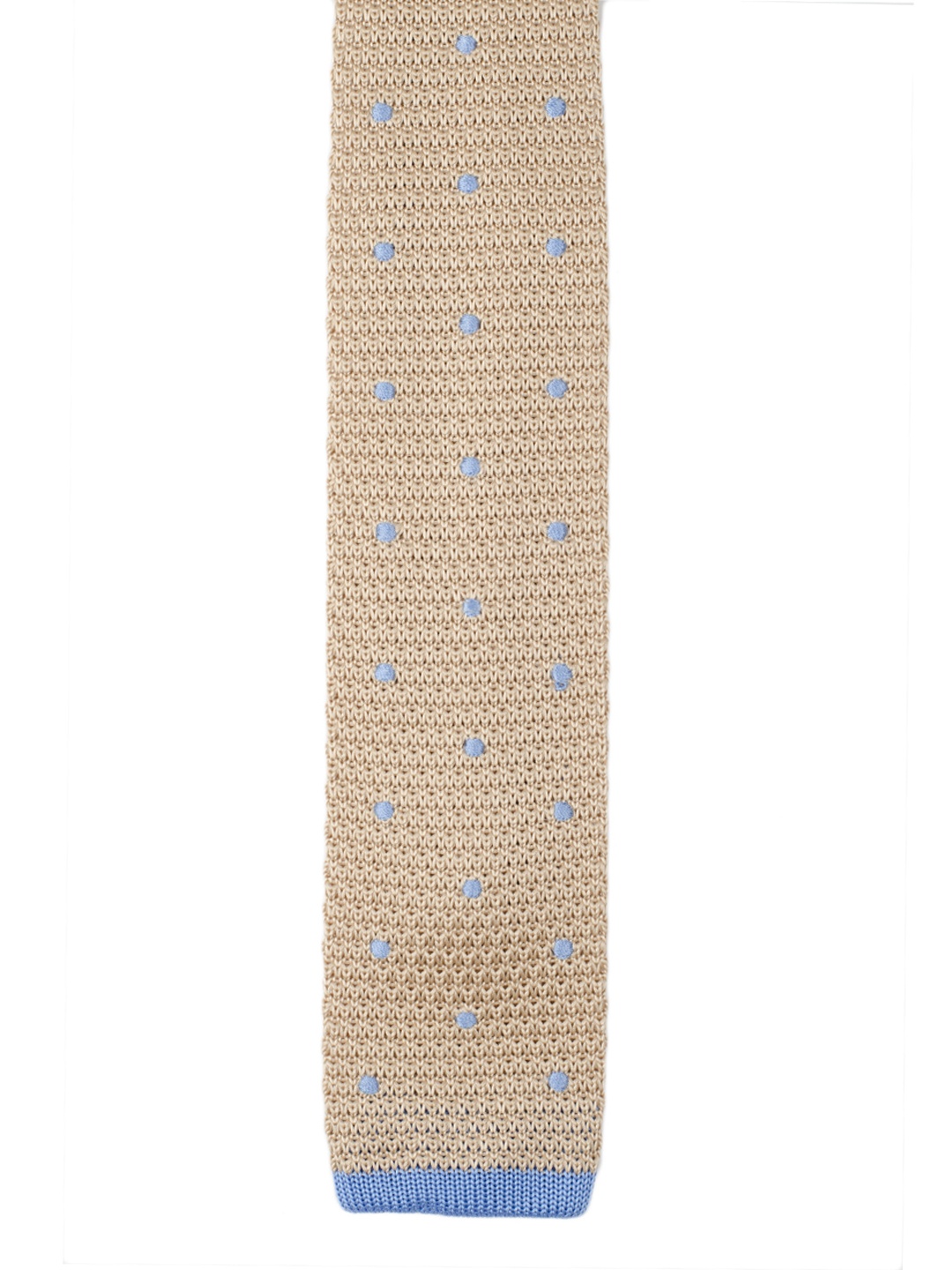 

Tossido Cream-Coloured Woven Design Broad Tie