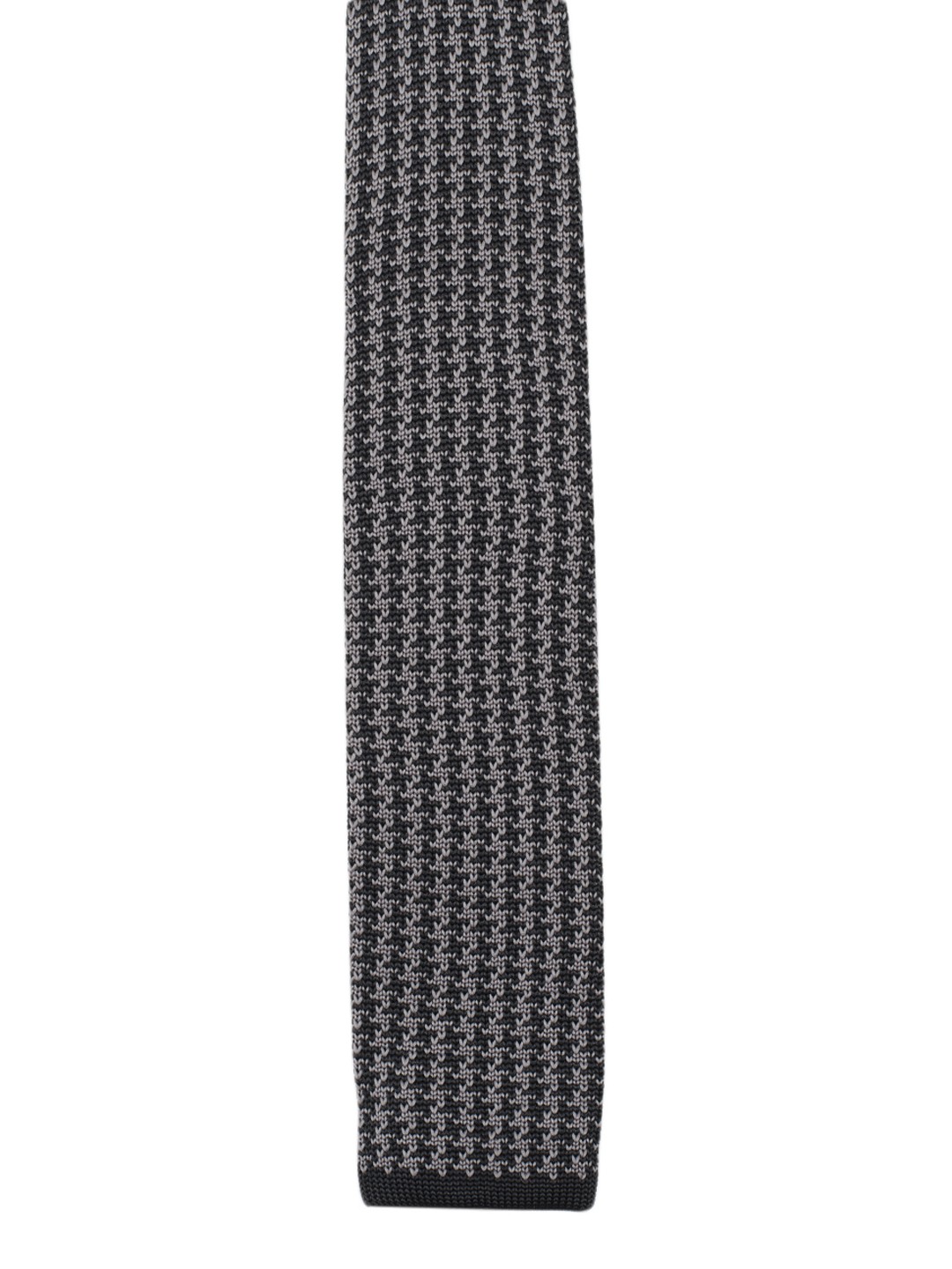 

Tossido Grey Woven Design Broad Tie