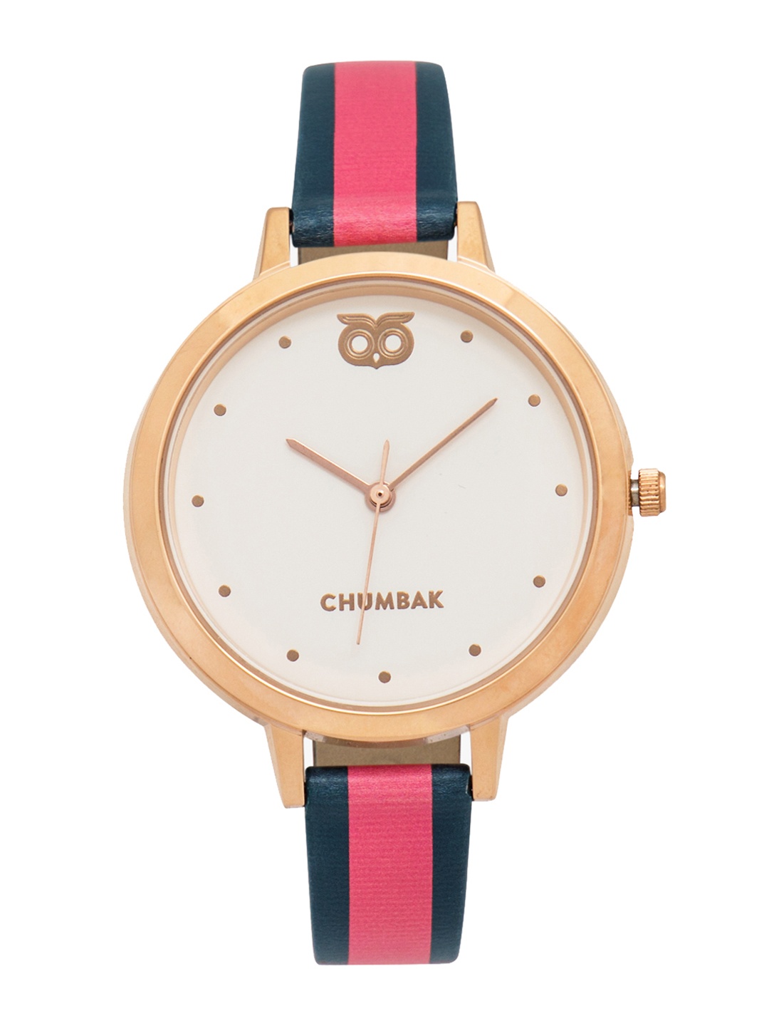 

TEAL BY CHUMBAK Women White Analogue Watch