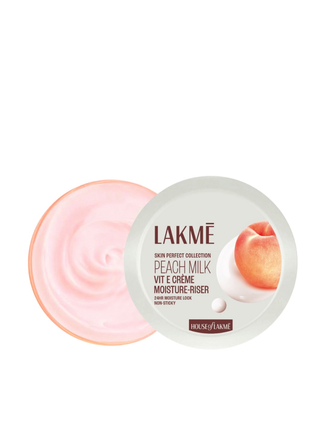 

Lakme Peach Milk Soft Creme Face Moisturizer with Vitamin E & Peach Milk Extract - 200g