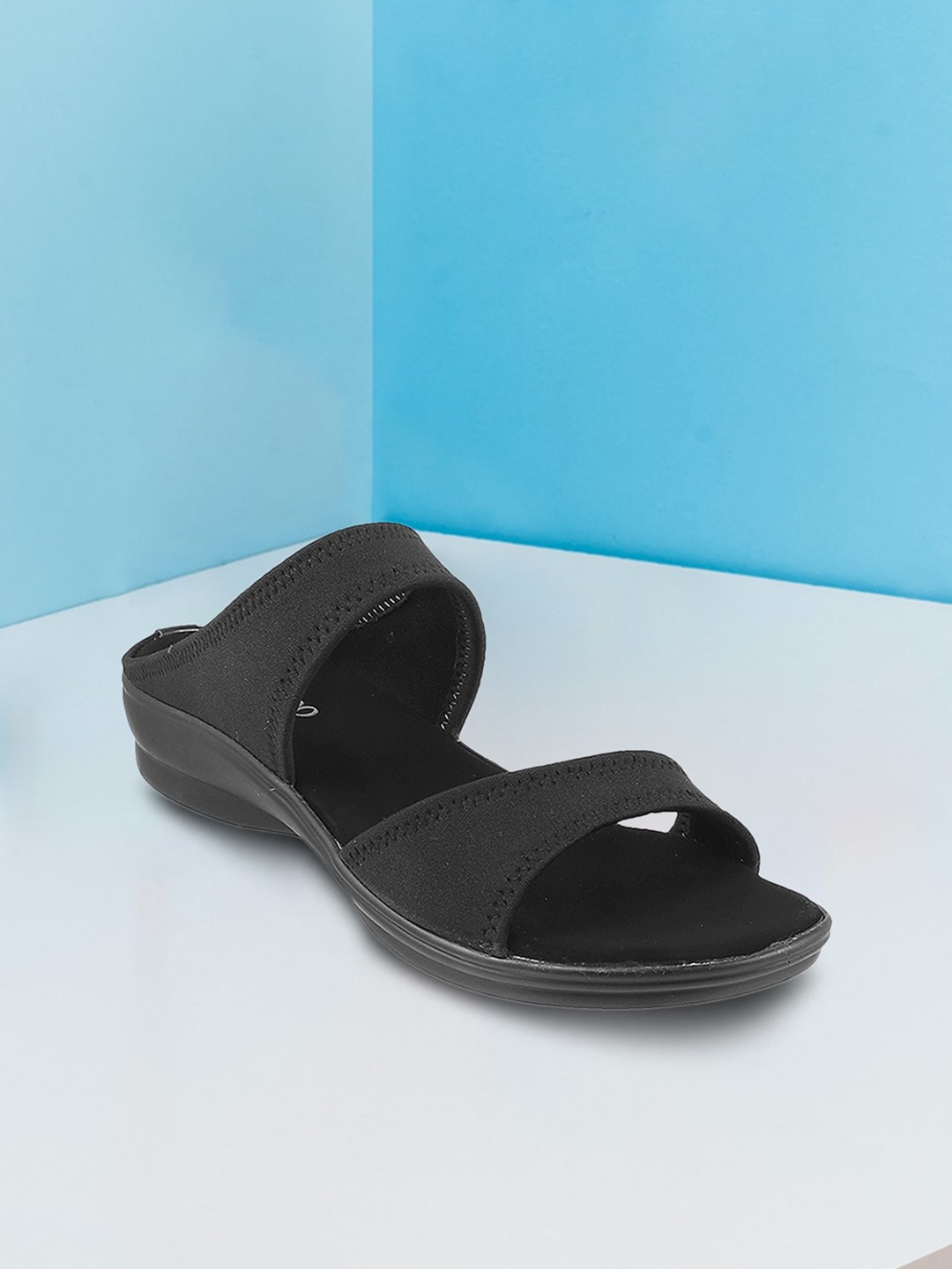 

Metro Women Black Solid Heels
