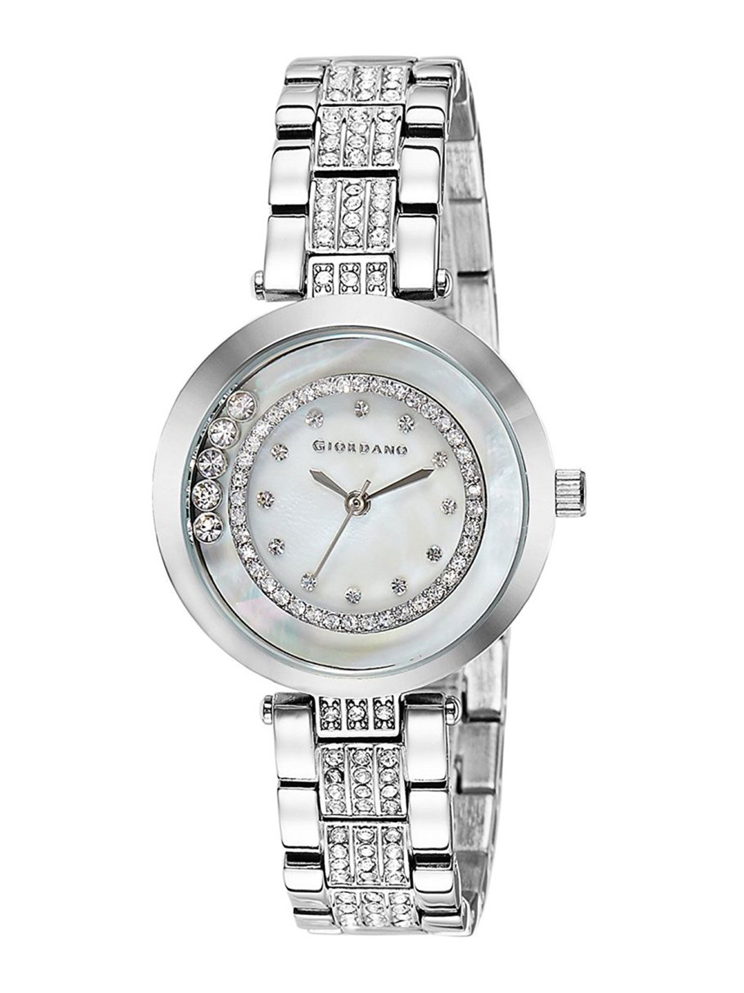 

GIORDANO Women Silver-Toned Analogue Watch A2054-11