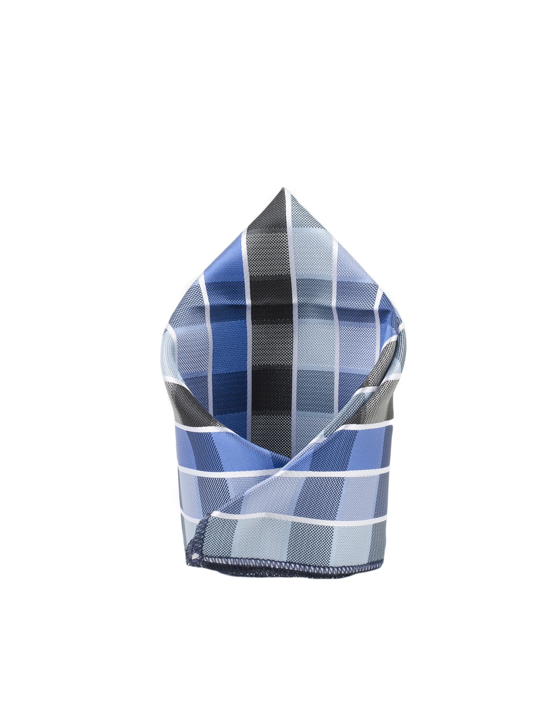 

Tossido Men Blue Woven Design Pocket Square