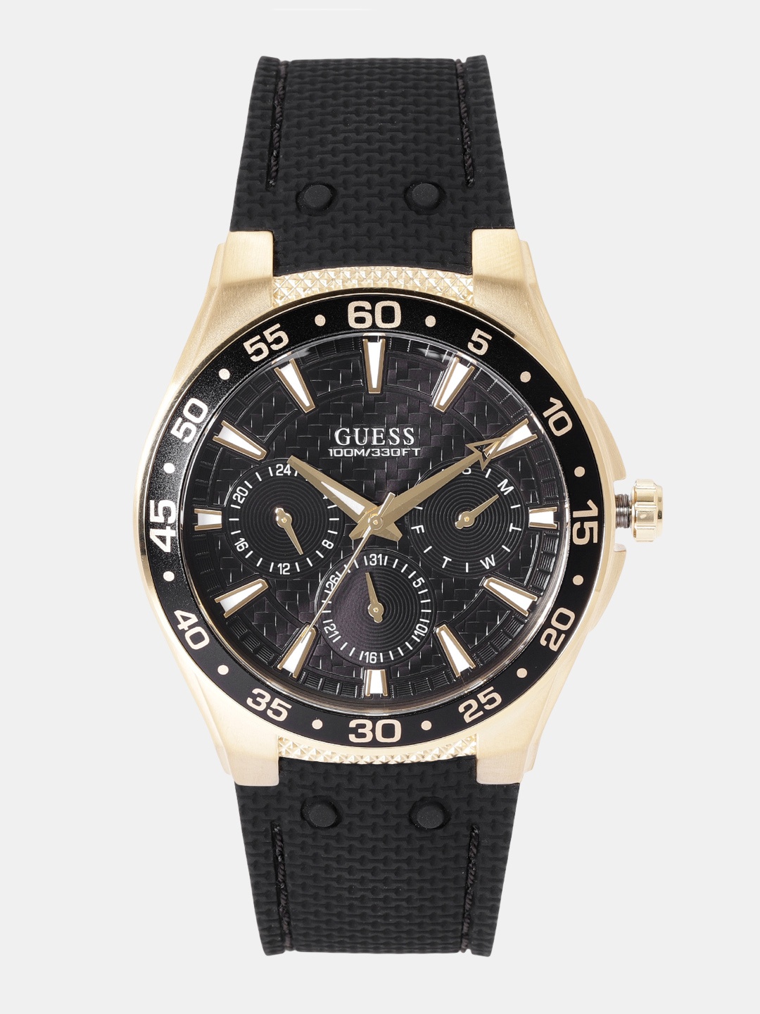 

GUESS Men Black Analogue Watch W1171G2