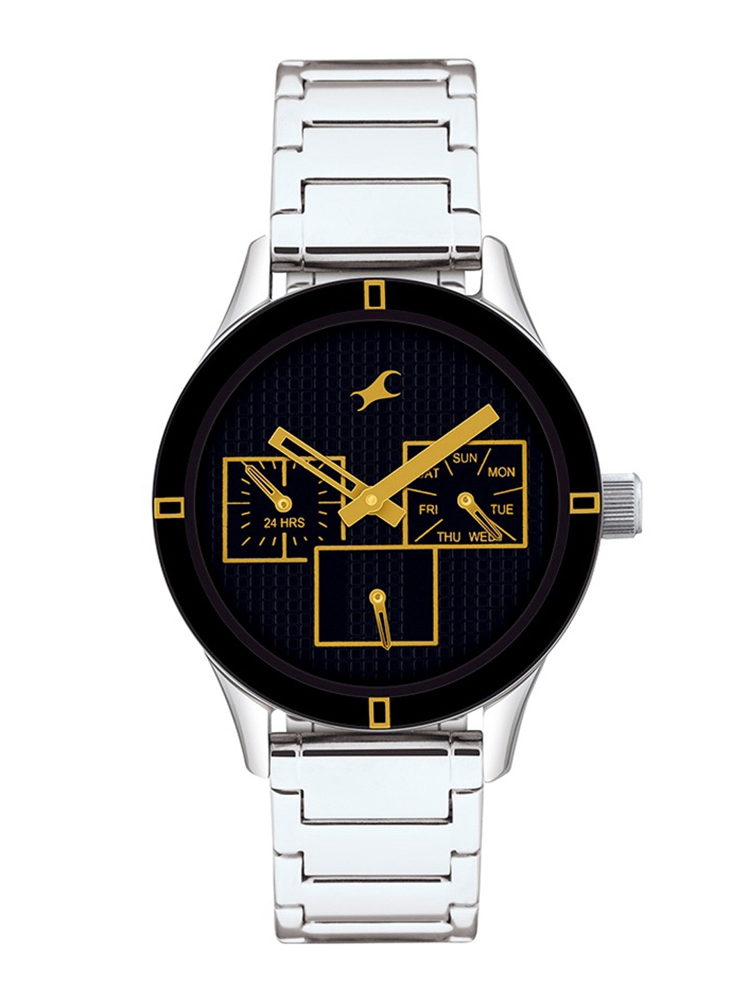 

Fastrack Women Black Dial Watch 6078SM09