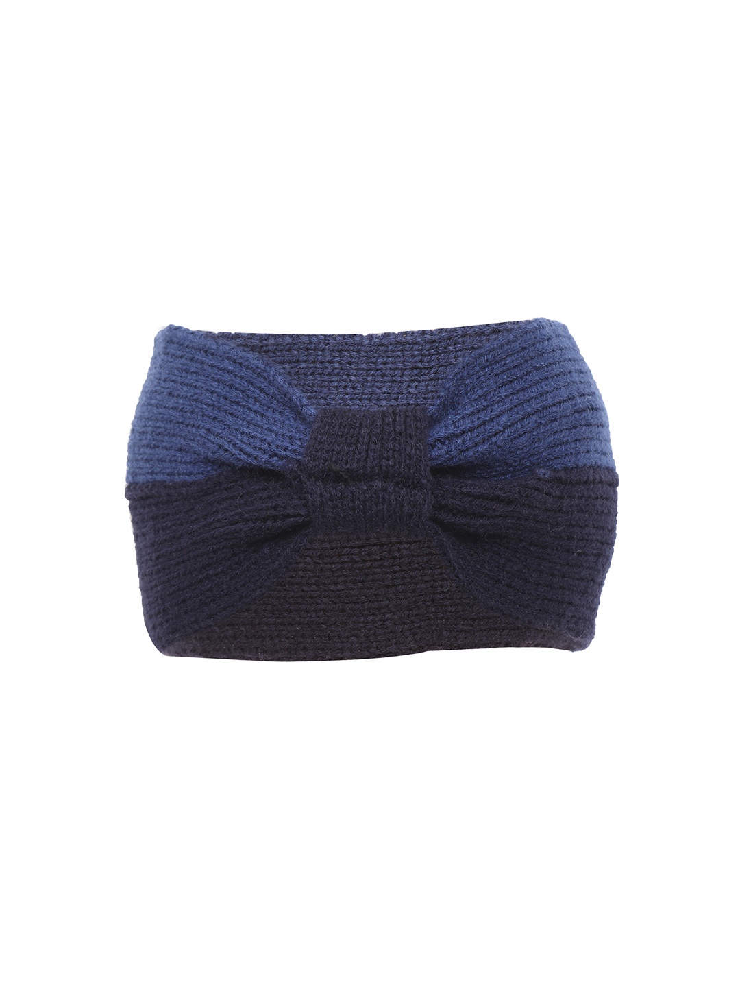 

FabSeasons Women Blue Colourblocked Beanie