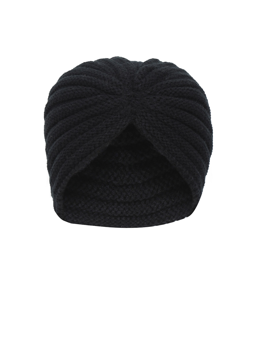 

FabSeasons Women Black Patterned Skull Cap