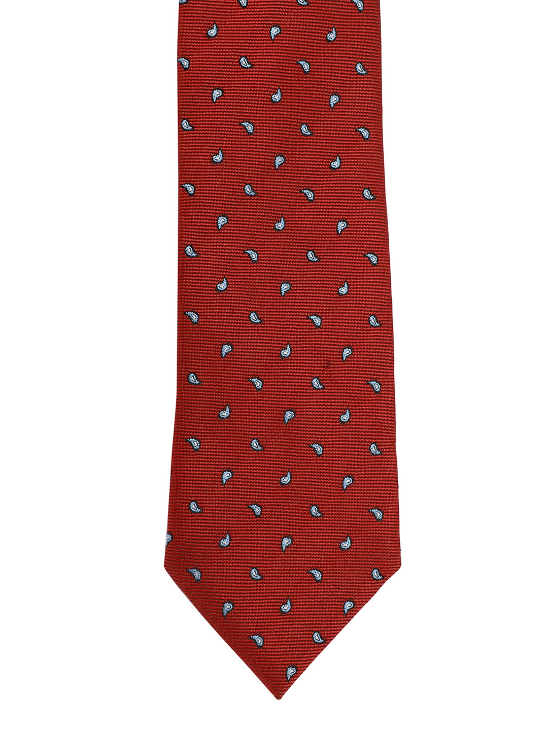 

Van Heusen Maroon Woven Design Broad Tie