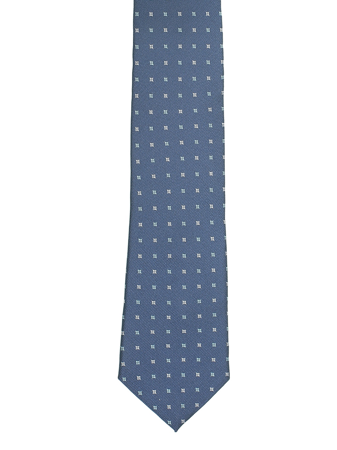 

Van Heusen Navy Blue Woven Design Broad Tie