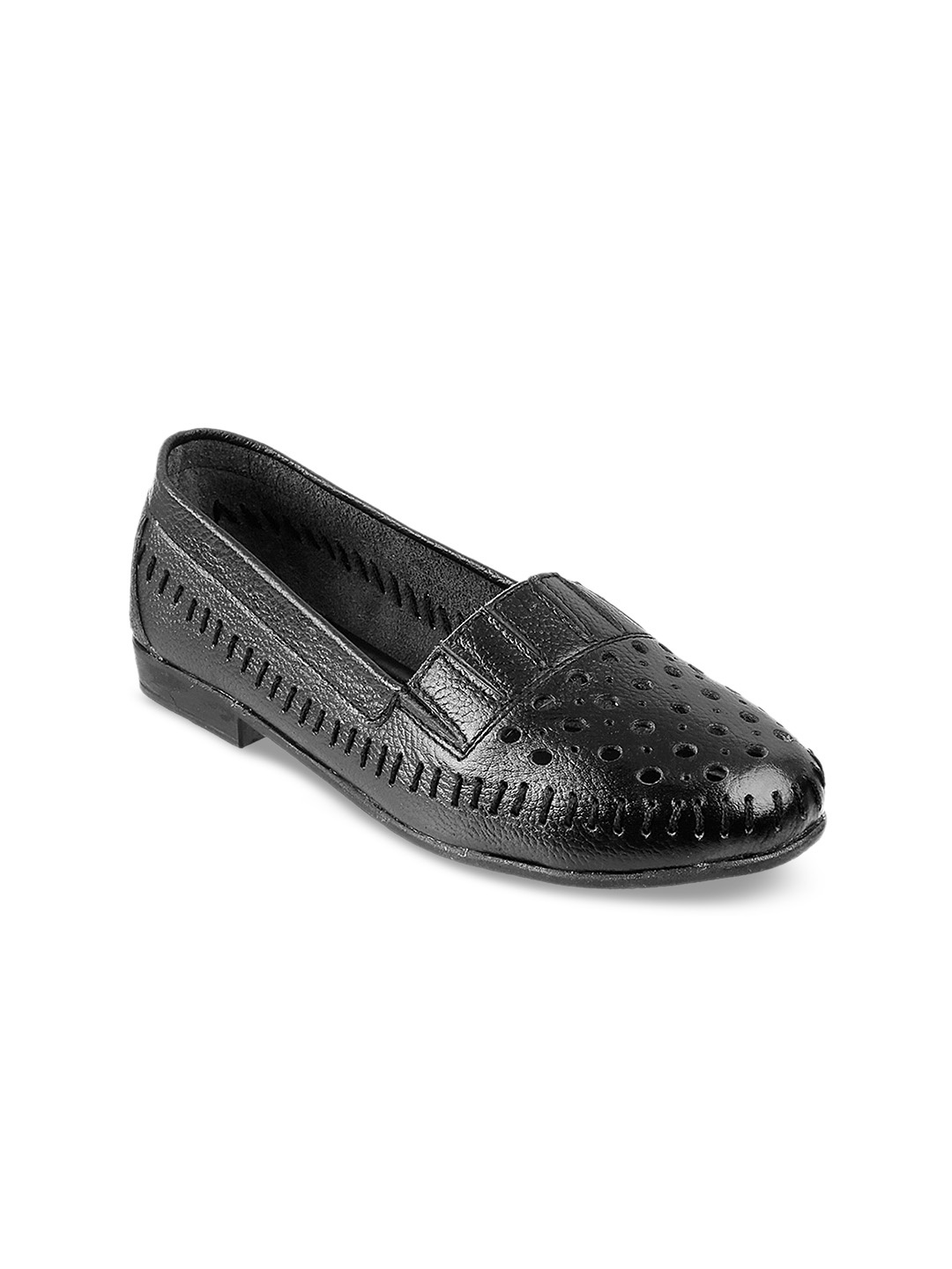 

Metro Women Black Slip-On Sneakers