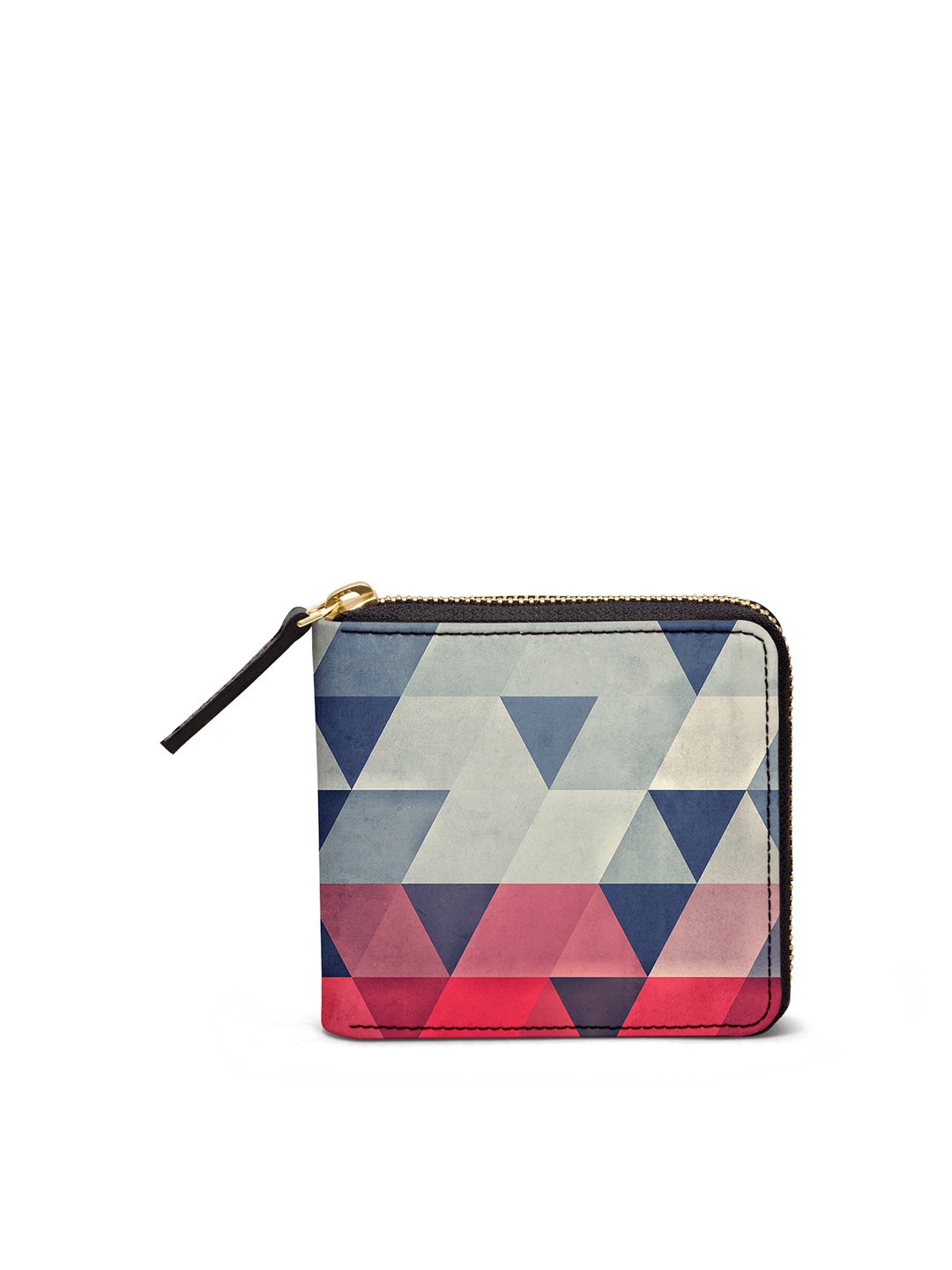 

DailyObjects Women Blue & Pink Printed Zip Around Wallet