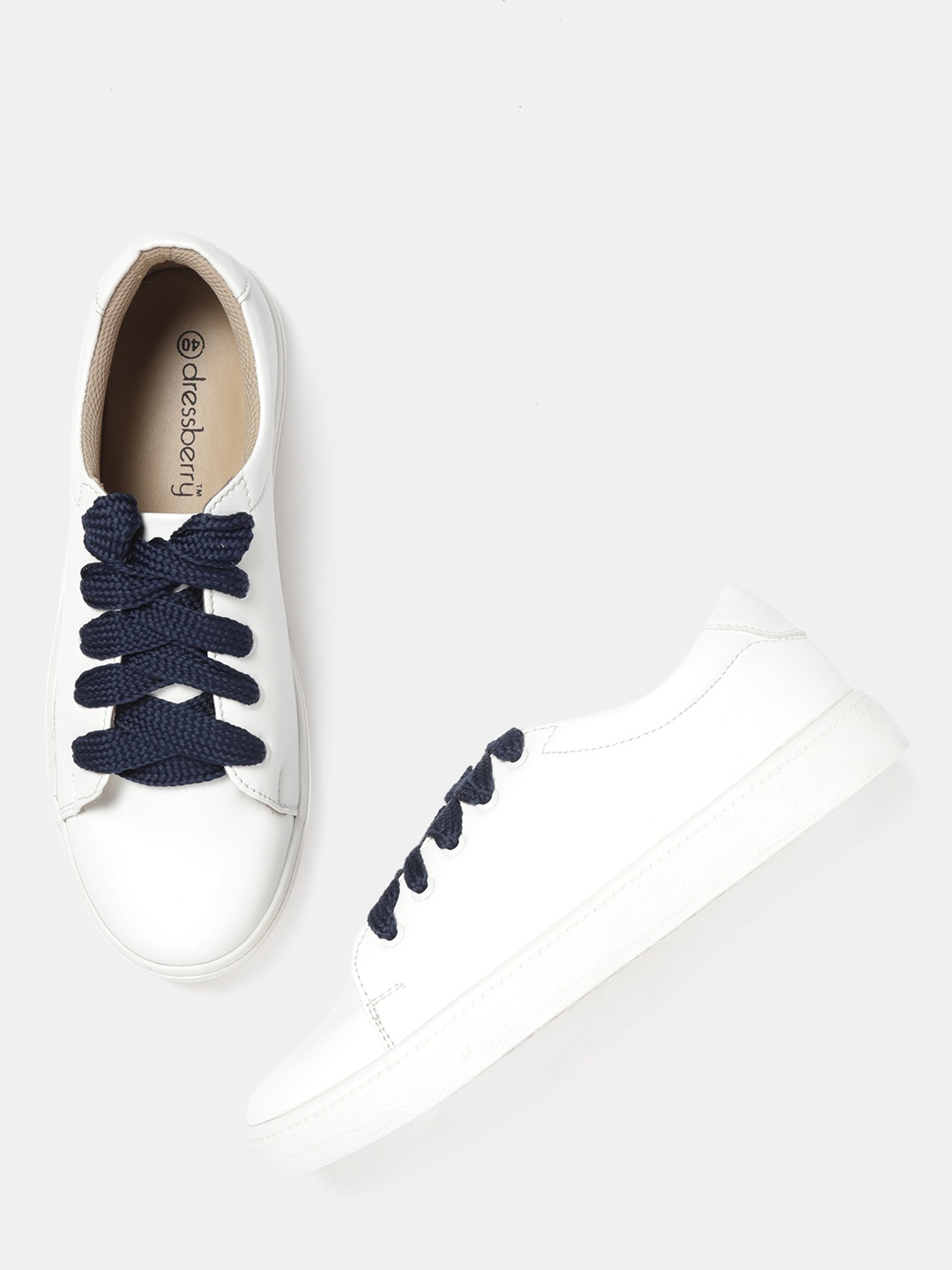 

DressBerry Women White Sneakers