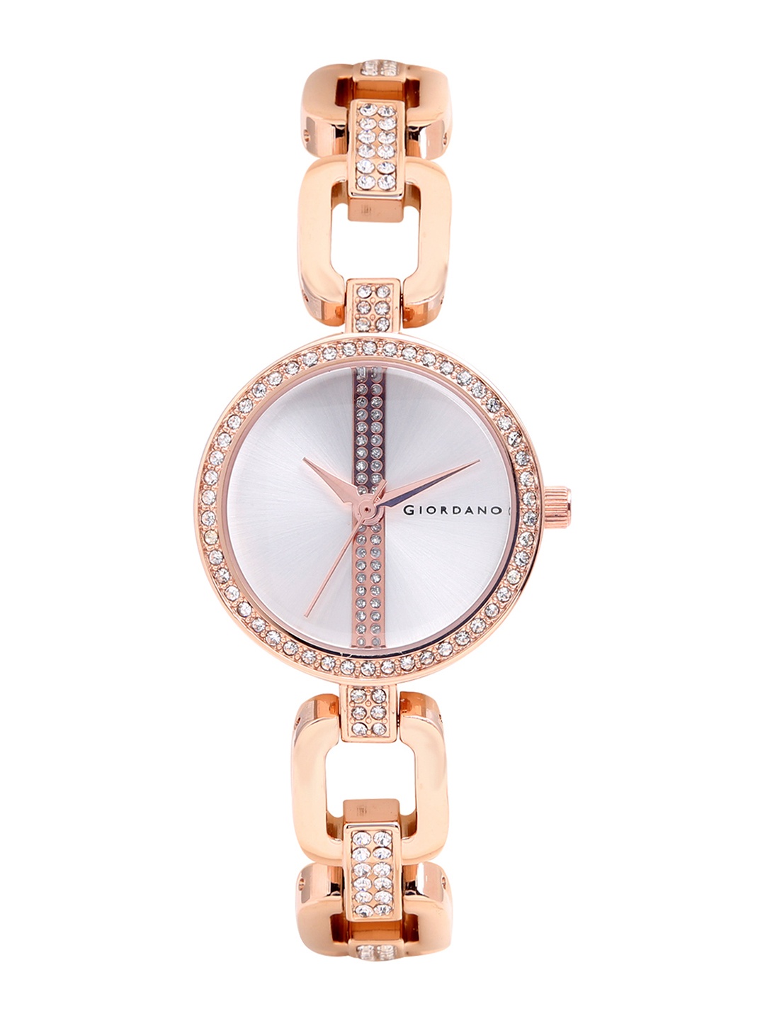 

GIORDANO Women Silver-Toned Analogue Watch A2092