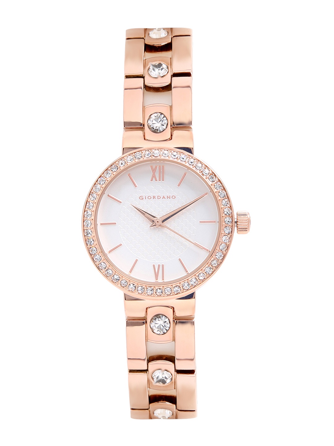 

GIORDANO Women White Analogue Watch A2088-33