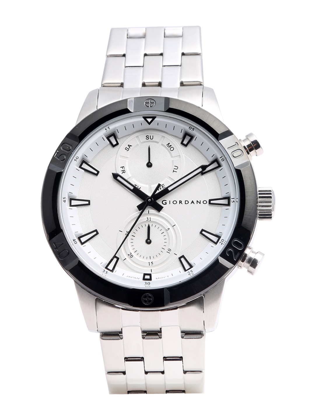 

GIORDANO Men White Analogue Watch 1984