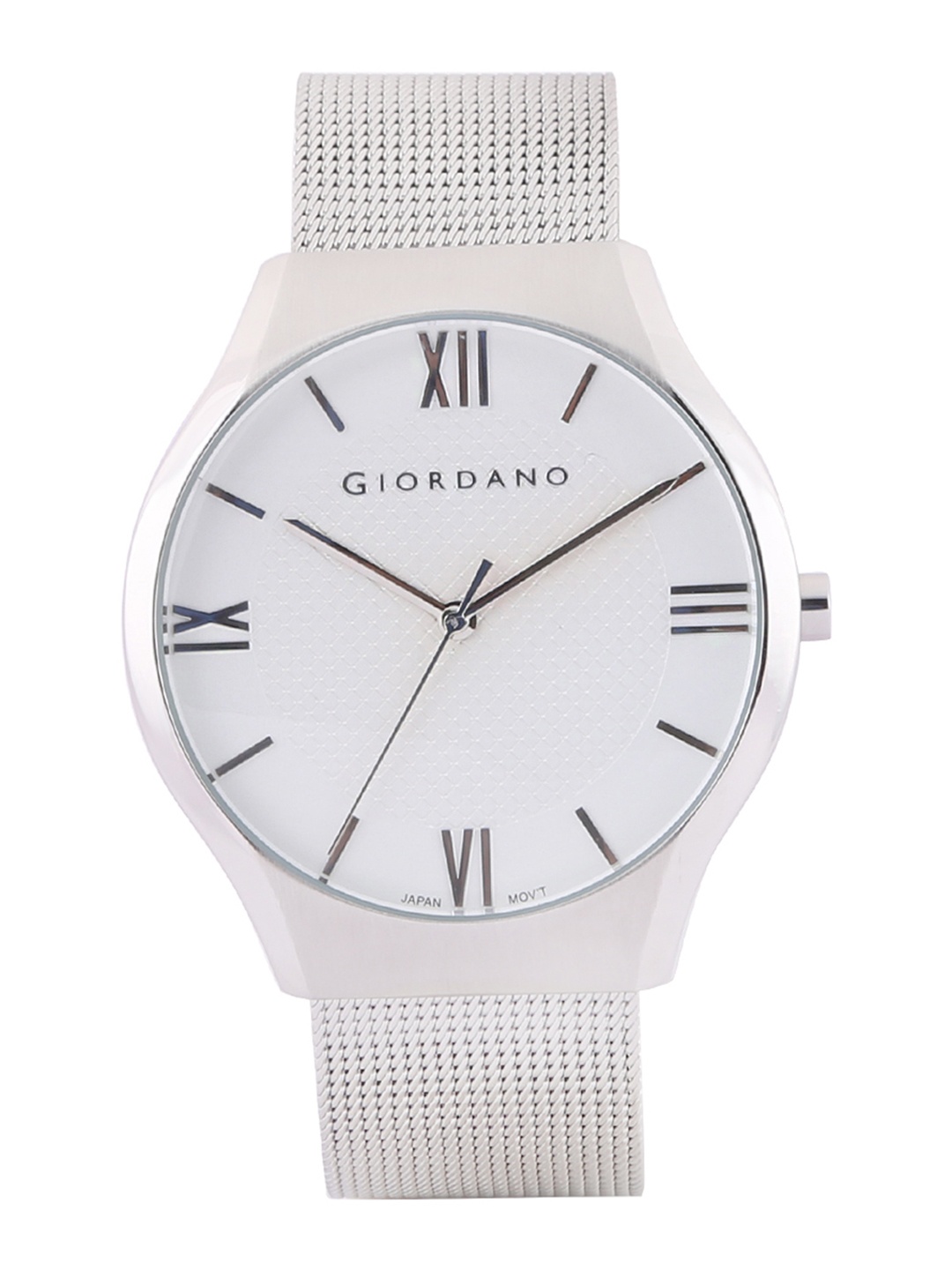 

GIORDANO Men Silver-Toned Analogue Watch 1963-11