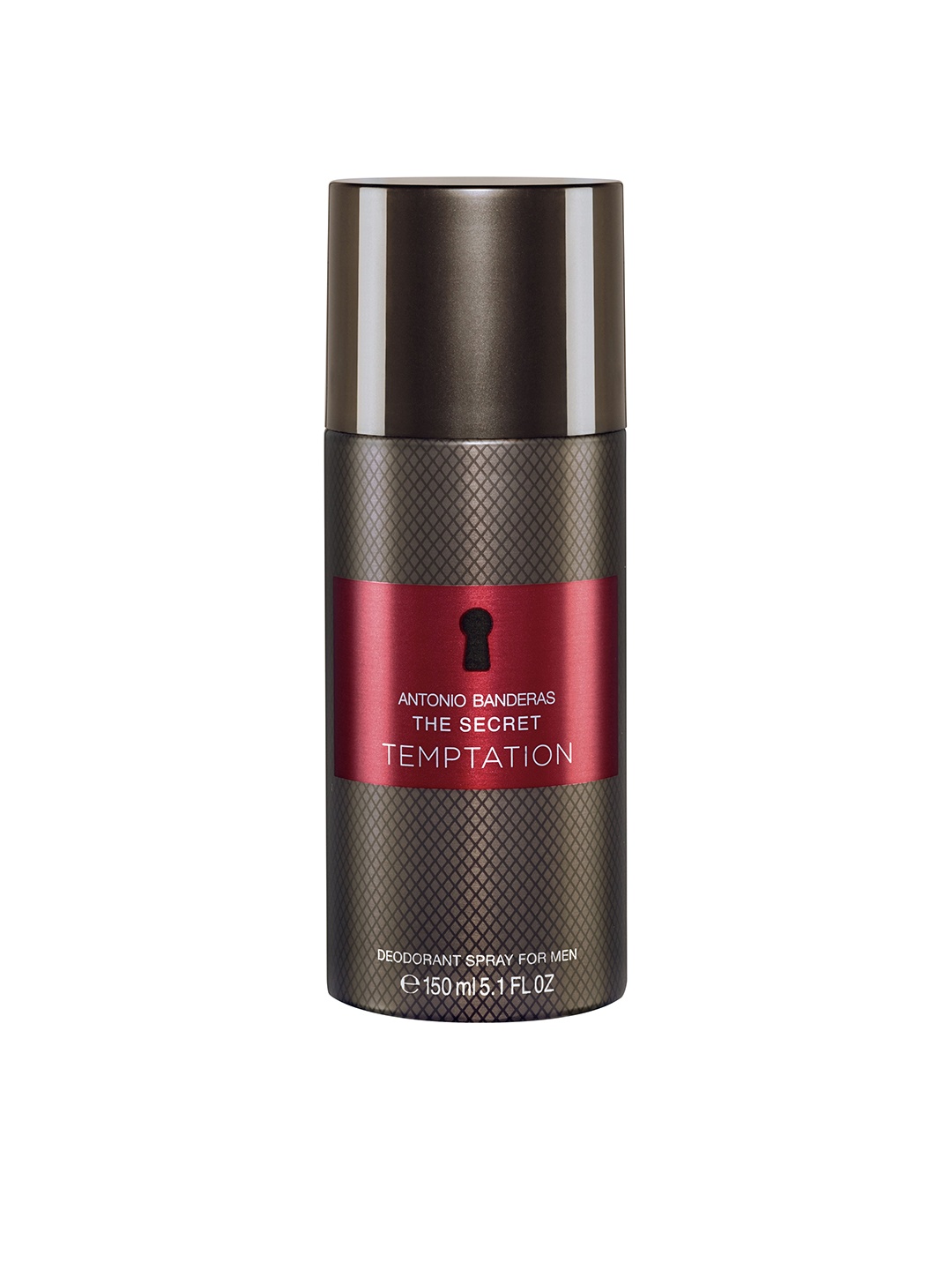 

Antonio Banderas Men The Secret Temptation Deodorant Spray 150 ml, Brown