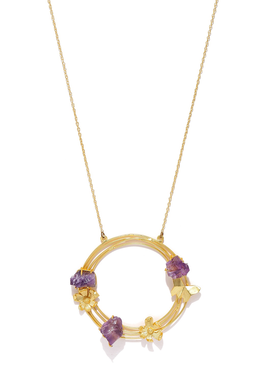 

Zaveri Pearls Gold-Toned Metal Necklace