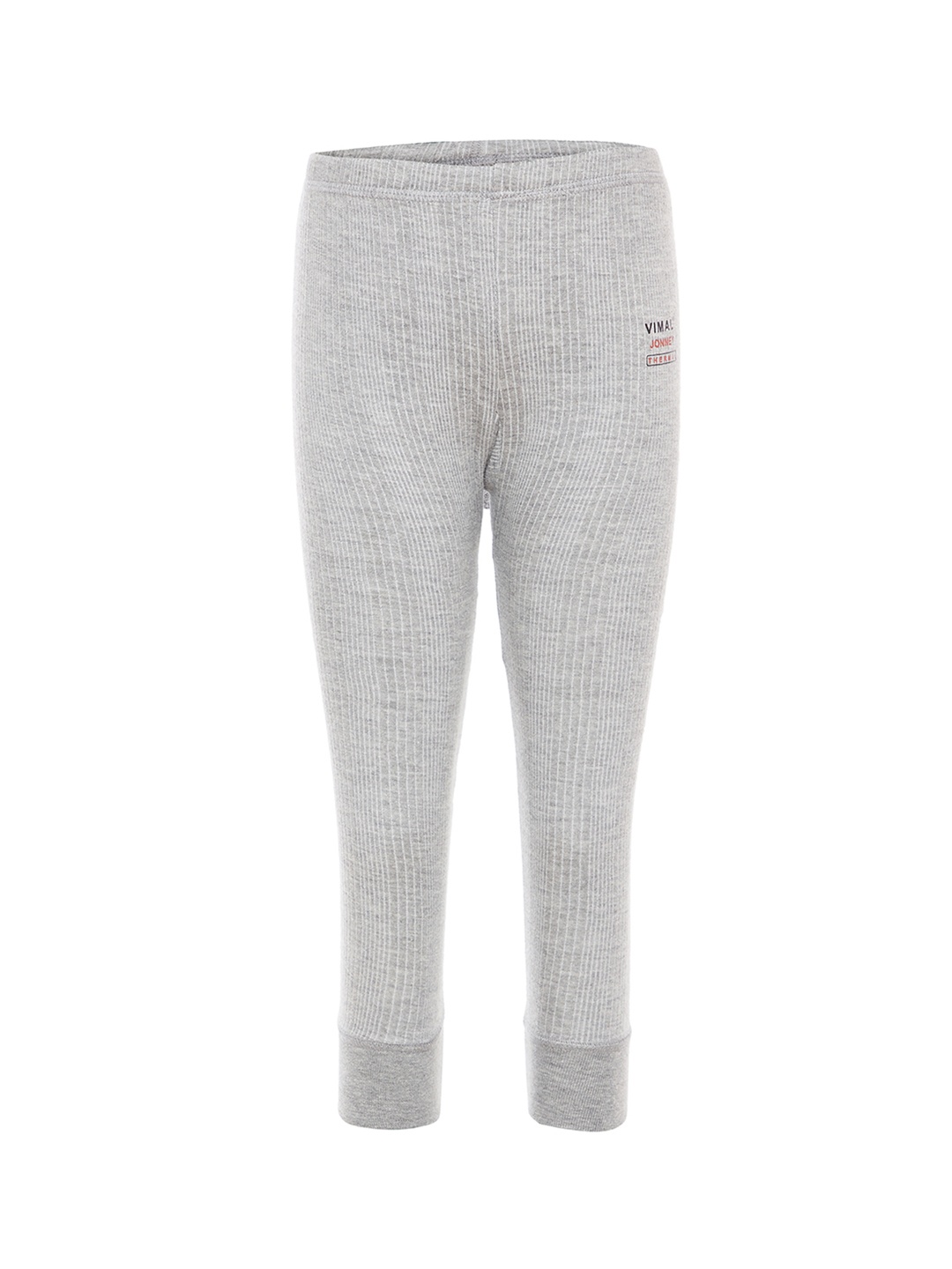 

VIMAL JONNEY Boys Grey Melange Thermal Bottom