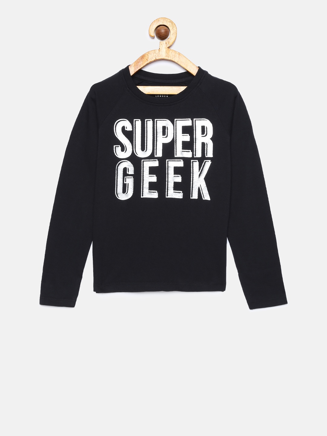 

Pepe Jeans Boys Black Printed Round Neck T-shirt
