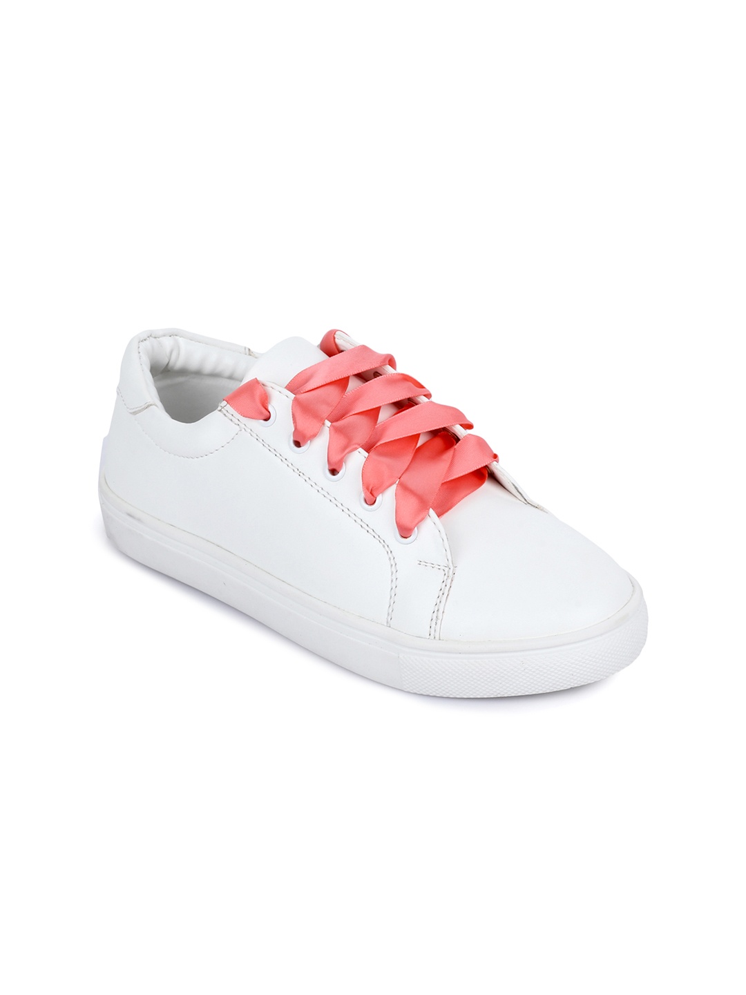 

Bruno Manetti Women White Sneakers
