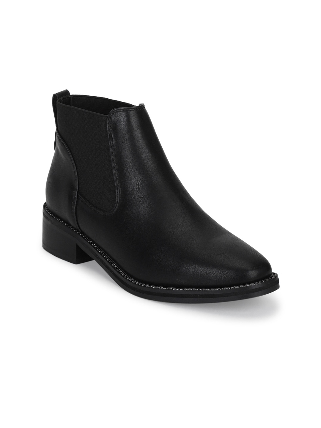 

Truffle Collection Women Black Chelsea Boots