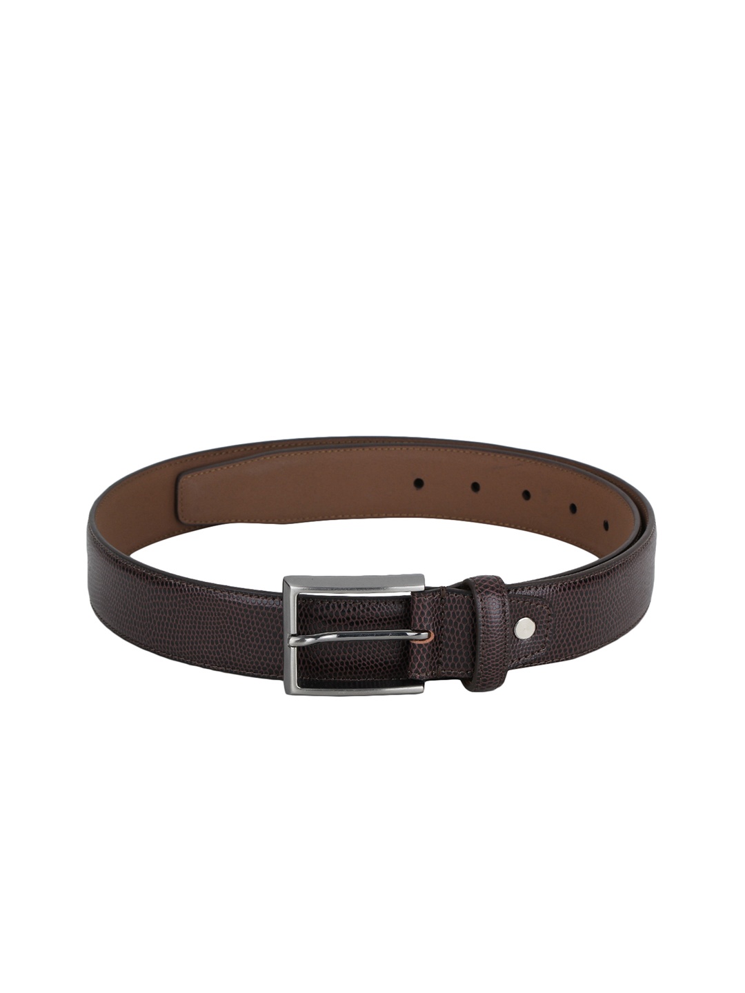 

Alvaro Castagnino Men Brown Textured Belt