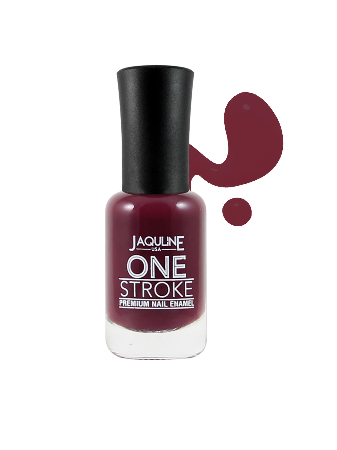 

Jaquline USA Berry Sweet One Stroke Nail Paint J53, Maroon