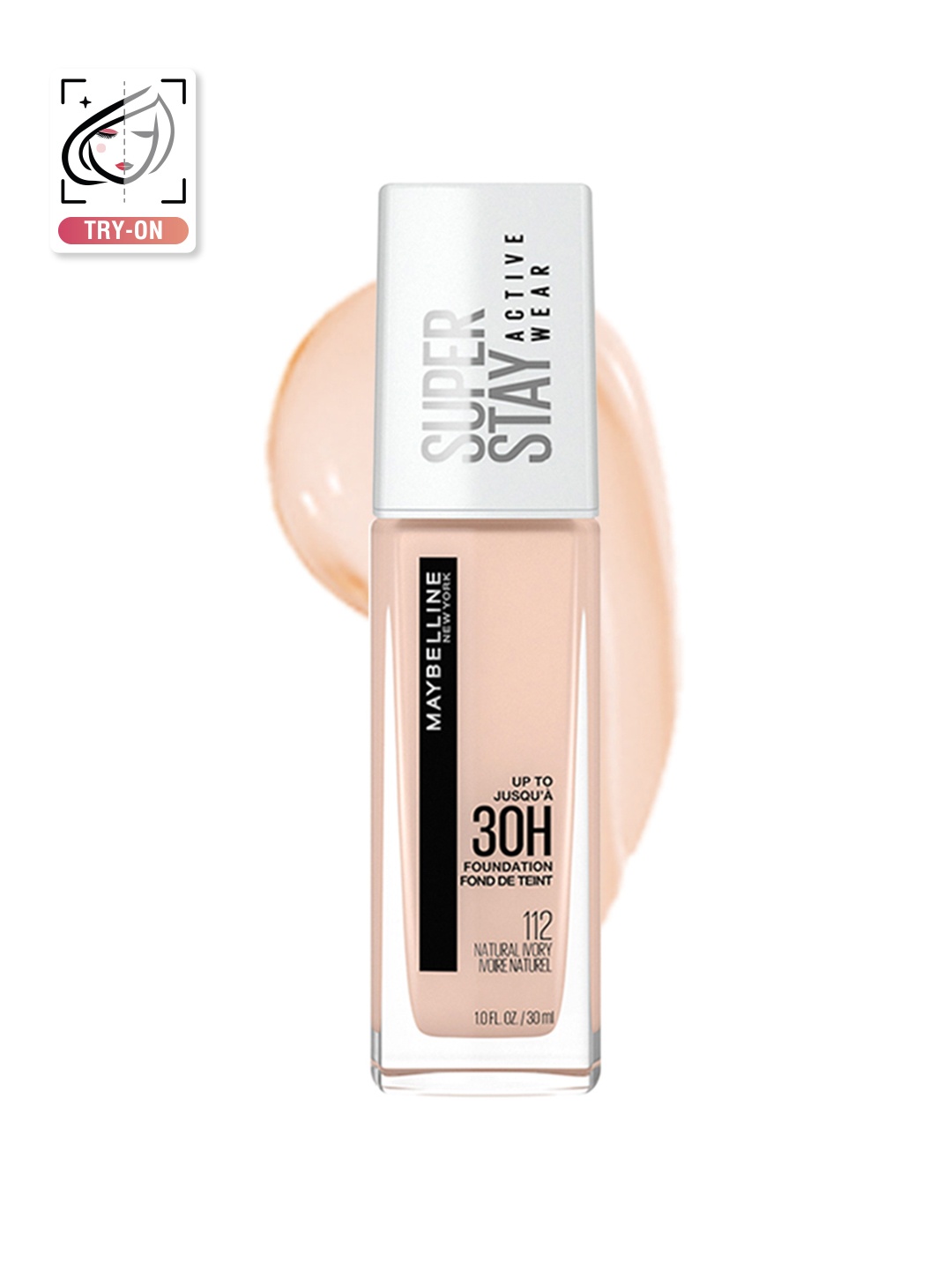 

Maybelline New York Super Stay Full Coverage Liquid Foundation 30ml - 112 Natural Ivory, Beige