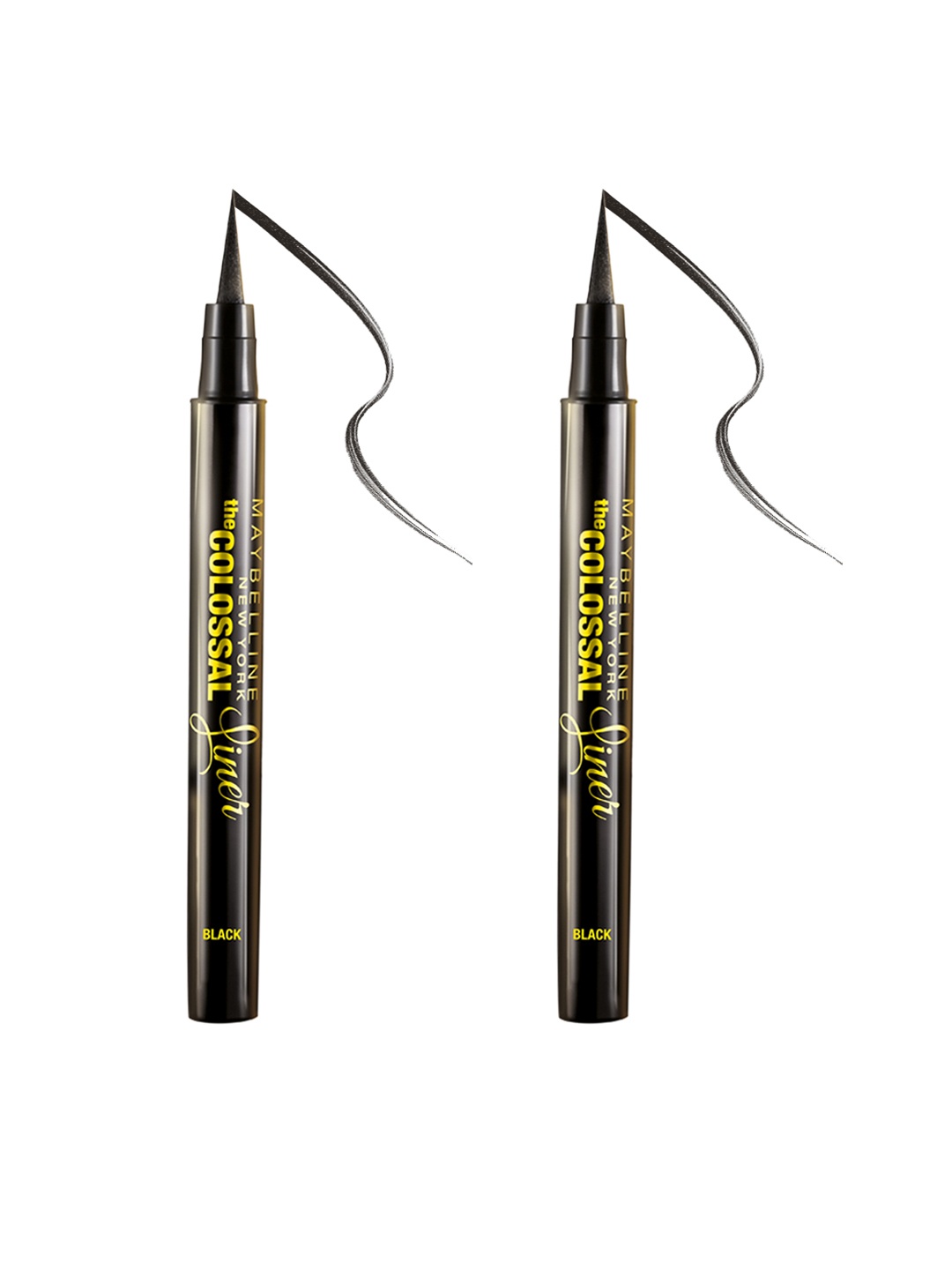 

Maybelline New York Set Of 2 The Colossal Liner 1.2g, Black