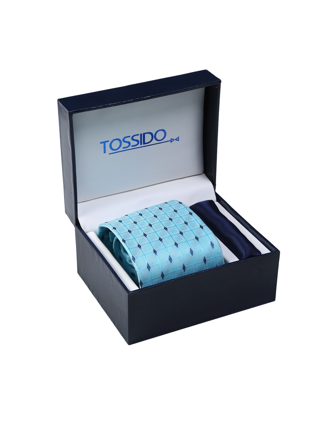 

Tossido Men Blue Accessory Gift Set