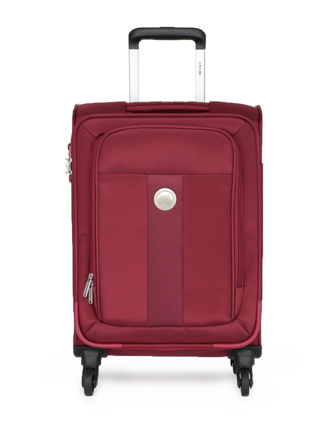 

DELSEY Unisex Burgundy Medium Trolley Bag