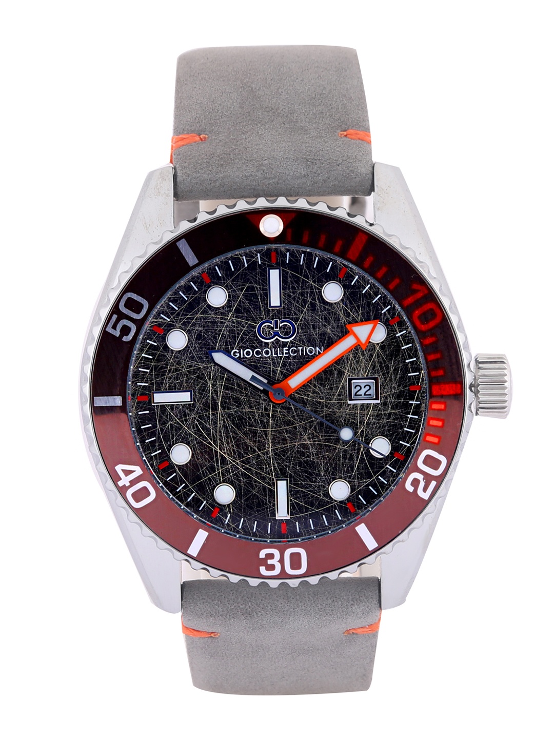 

GIO COLLECTION Men Red & Blue Analogue Watch