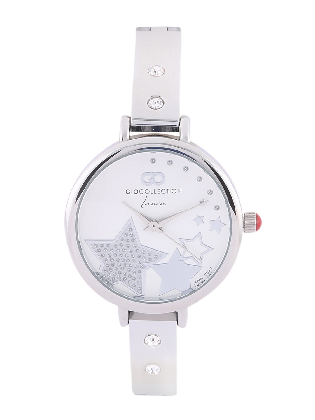 

GIO COLLECTION Women Silver-Toned Analogue Watch