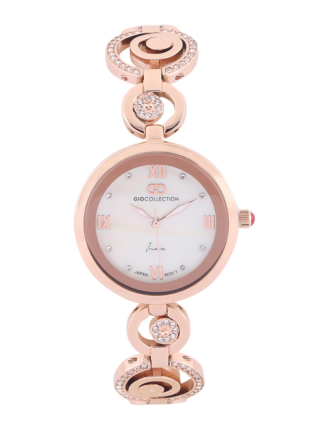 

GIO COLLECTION Women Rose Gold Analogue Watch G2122-44
