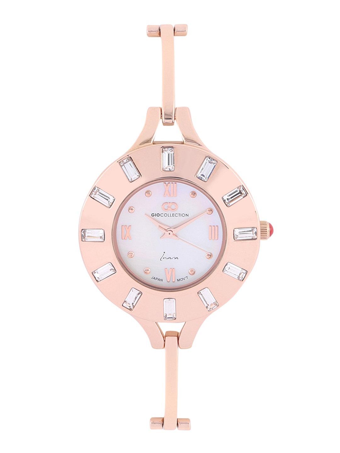 

GIO COLLECTION Women Rose Gold Analogue Watch G2125-33