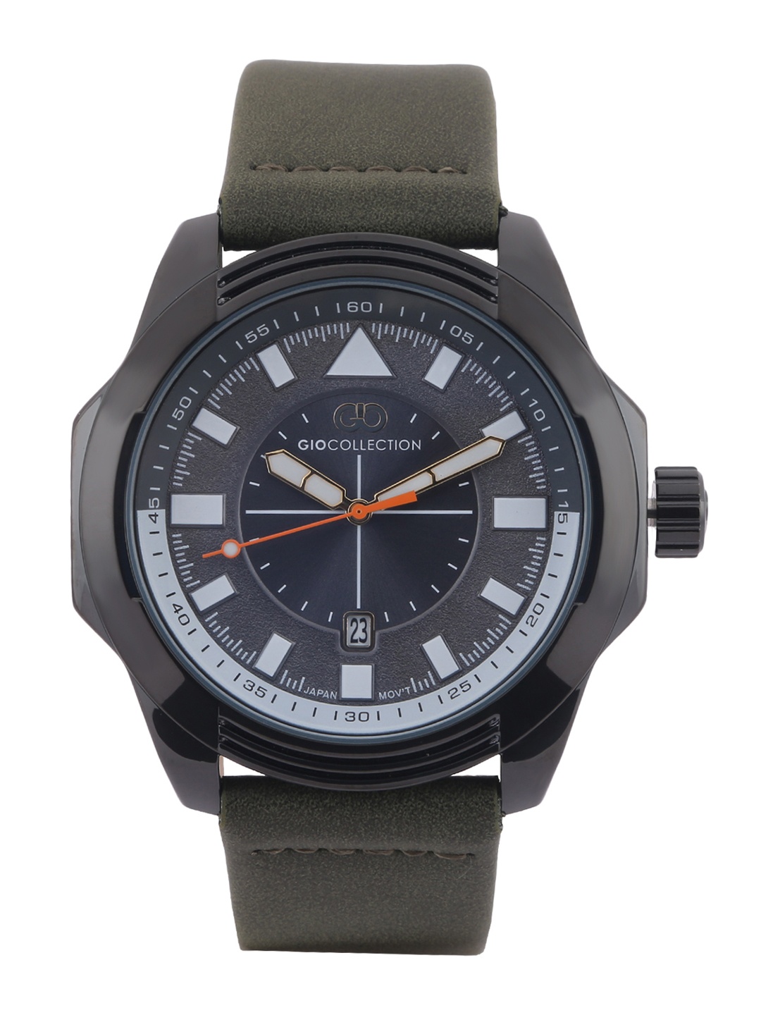 

GIO COLLECTION Men Black Analogue Watch G1045