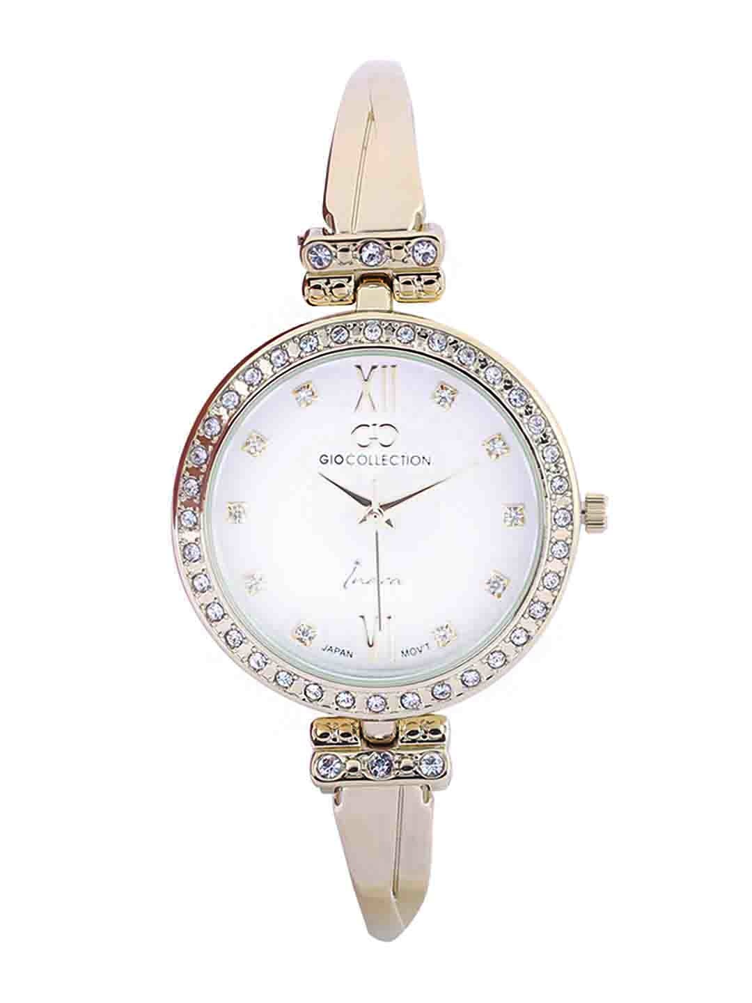 

GIO COLLECTION Women Gold-Toned Analogue Watch